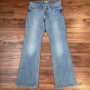 GAP Vintage Low Rise Bootcut Flare Denim Jeans Curvy Women 12L Streetwear Y2K